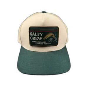 Salty Crew Thrill Seekers & Risk Takers Trucker Hat Snapback Fishing Cap